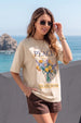 Blossom Dreams Swanwhite Oversized Graphic T-Shirt
