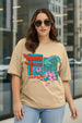 Japan Swanwhite Plus Size Printed T-shirt