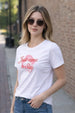 Come To Slay White Printed Regular Fit T-Shirt