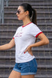 Lucky Charm White Printed Regular Fit T-Shirt