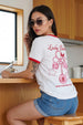Lucky Charm White Printed Regular Fit T-Shirt