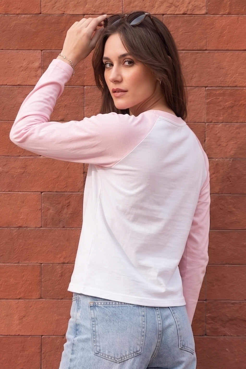 Dream  Raglan Printed Full Sleeve Regular Fit T-Shirt