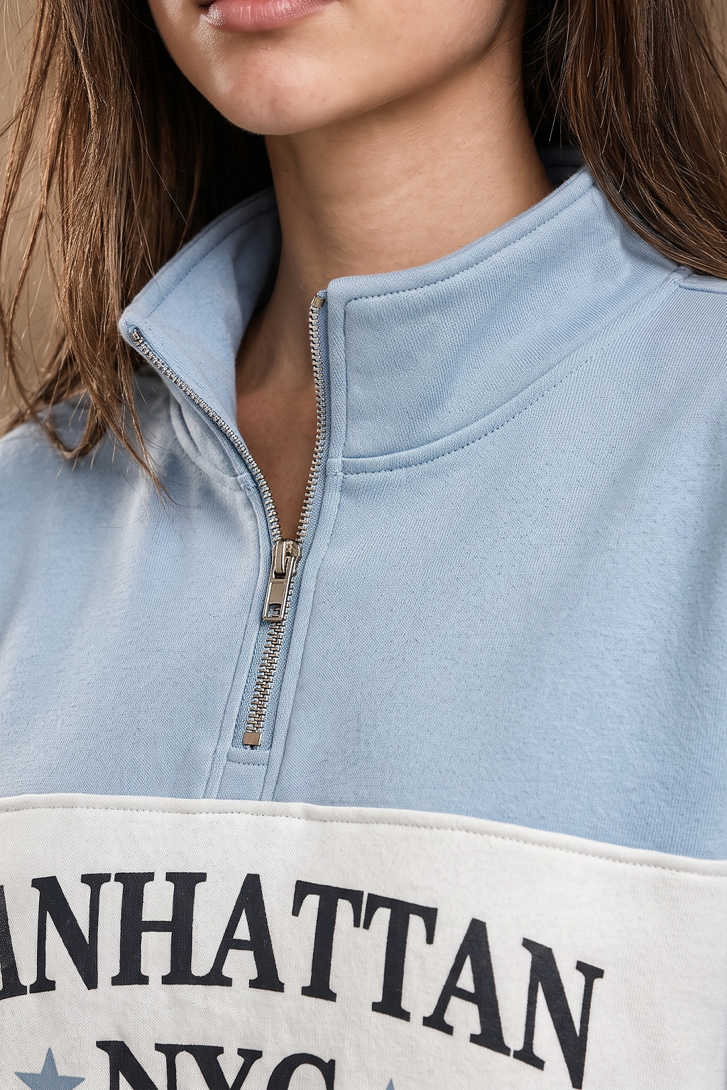 Premium Manhattan Beach Zipper Sweatshirt