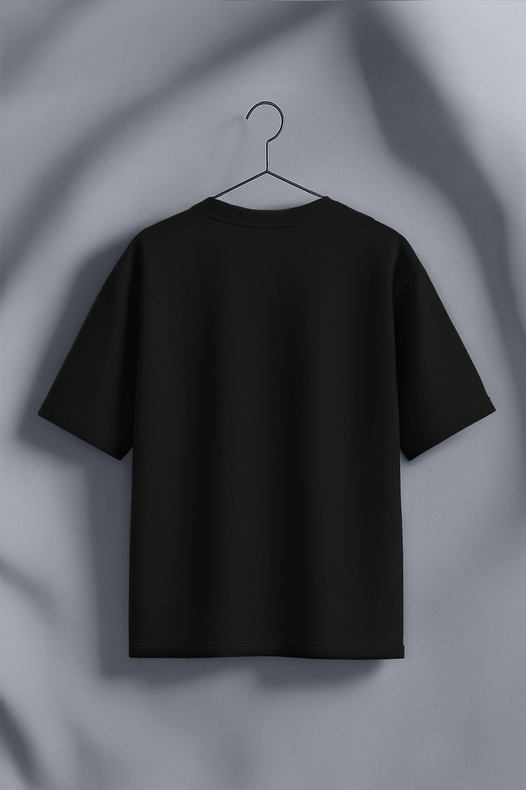 Treat Yourself Black Printed Regular Fit T-Shirt