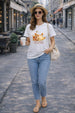 Silly Vibes White Printed Regular Fit T-Shirt