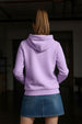 Plain Lilac Regular Fit Hoodie