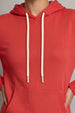 Plain Magenta Regular Fit Hoodie