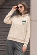 Mushroom Graphic Printed Marshmallow Regular Fit Hoodie