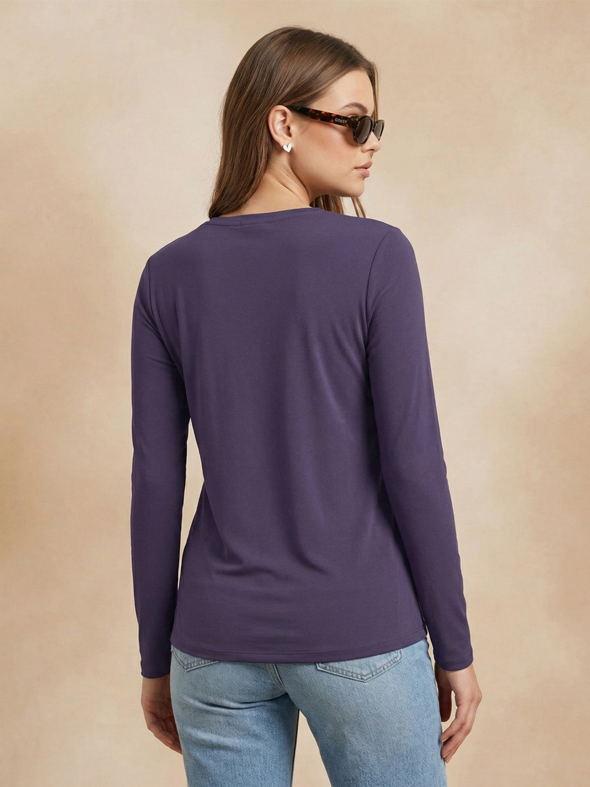Future Dusk Plain Full Sleeve Regular Fit T-Shirt