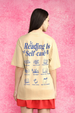 Self Care Swanwhite Oversized Graphic T-Shirt