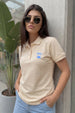Sweet Bow Marshmallow Regular Fit Premium Pique Lycra Polo T-Shirt