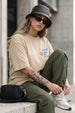 You Are Enough Swanwhite Oversized Graphic T-Shirt