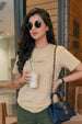 Chips Potato Swanwhite Printed Regular Fit T-Shirt