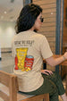 Chips Potato Swanwhite Printed Regular Fit T-Shirt