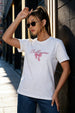 Bellissimo White Printed Regular Fit T-Shirt
