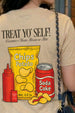 Chips Potato Swanwhite Printed Regular Fit T-Shirt