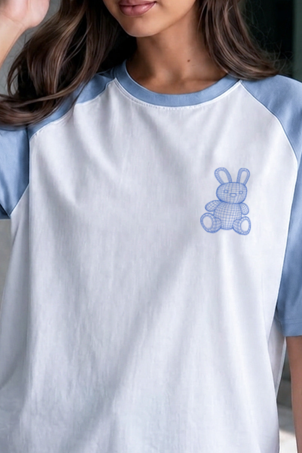 Teddy Dutch Canal Oversized Graphic T-Shirt