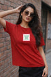 I'm The Perfect Red Printed Regular Fit T-Shirt