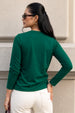 Crocodile Printed Green Full Sleeve Regular Fit T-Shirt