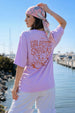 Disney Grogu Yoda Lilac Oversized Graphic T-Shirt