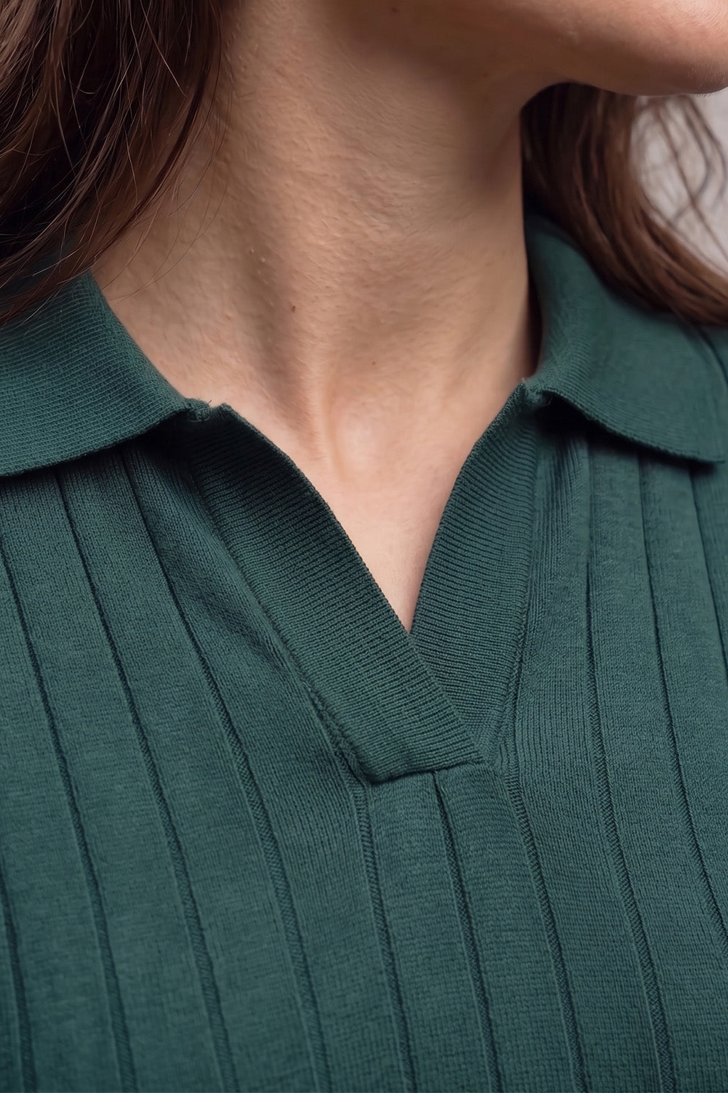 Elite Diamond Green Regular Fit Flatknit Premium Polo T-Shirt