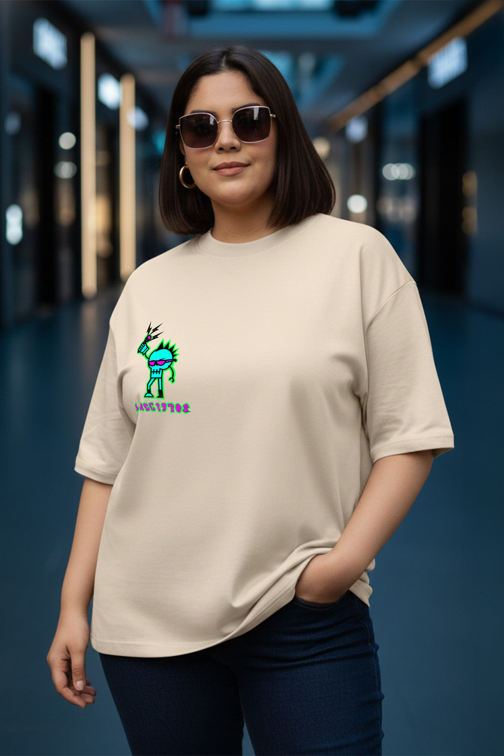 LT1970 Swanwhite Plus Size T-shirt