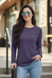 Future Dusk Plain Full Sleeve Regular Fit T-Shirt
