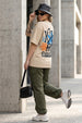 You Are Enough Swanwhite Oversized Graphic T-Shirt