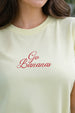 Go Banana Aloewash Plus Size Printed T-shirt