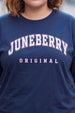 Juneberry Original Navy Plus Size T-shirt