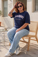 Juneberry Original Navy Plus Size T-shirt