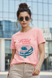 Donut Rosewater Printed Regular Fit T-Shirt