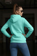 Plain Green Regular Fit Hoodie