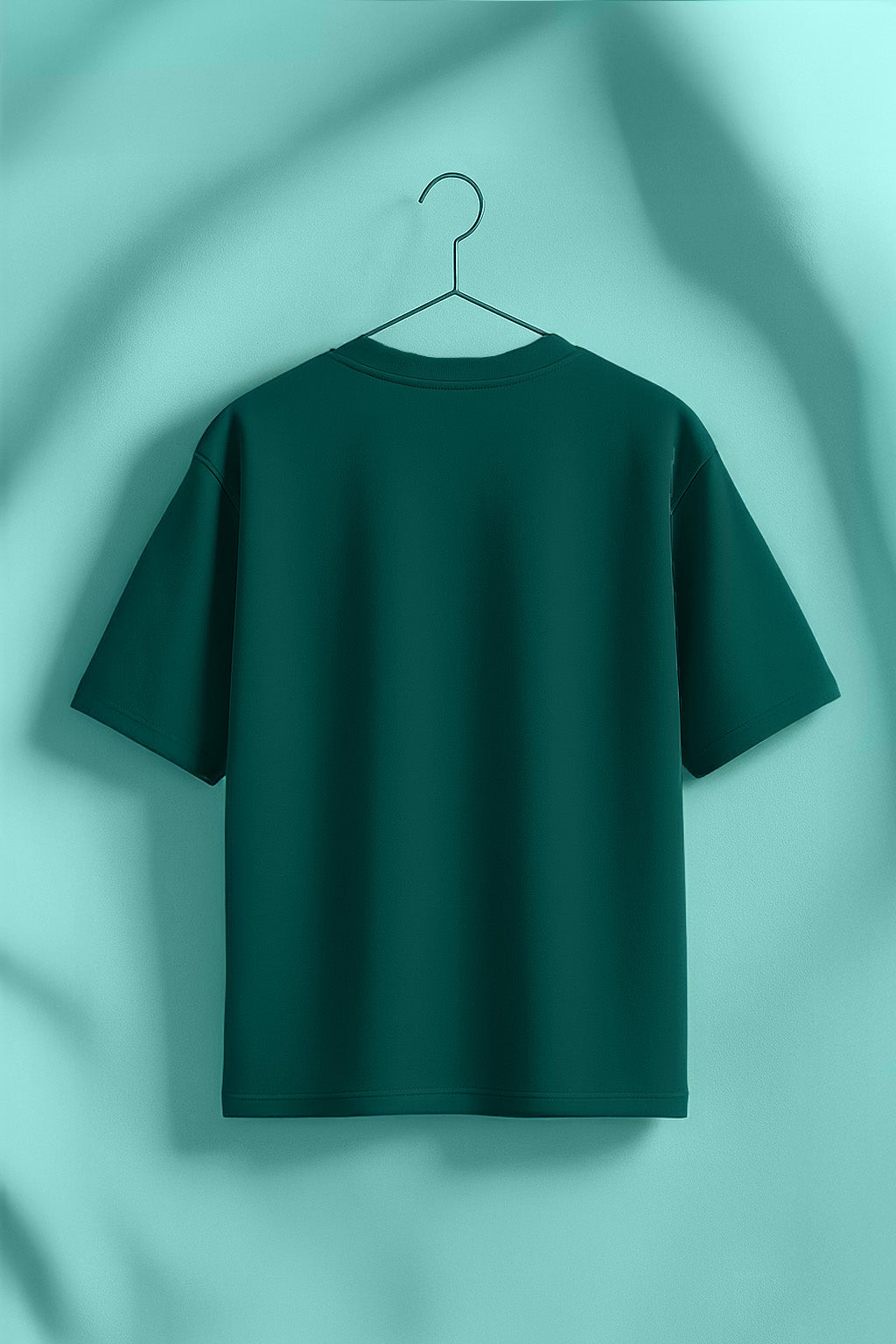 New York Green Printed Regular Fit T-Shirt