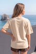 Blossom Dreams Swanwhite Oversized Graphic T-Shirt