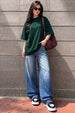 Green Oversized T-Shirt