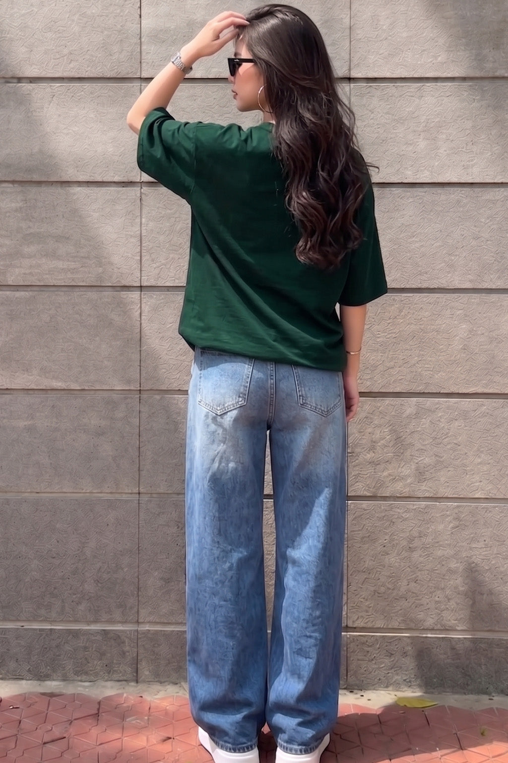 Green Oversized T-Shirt