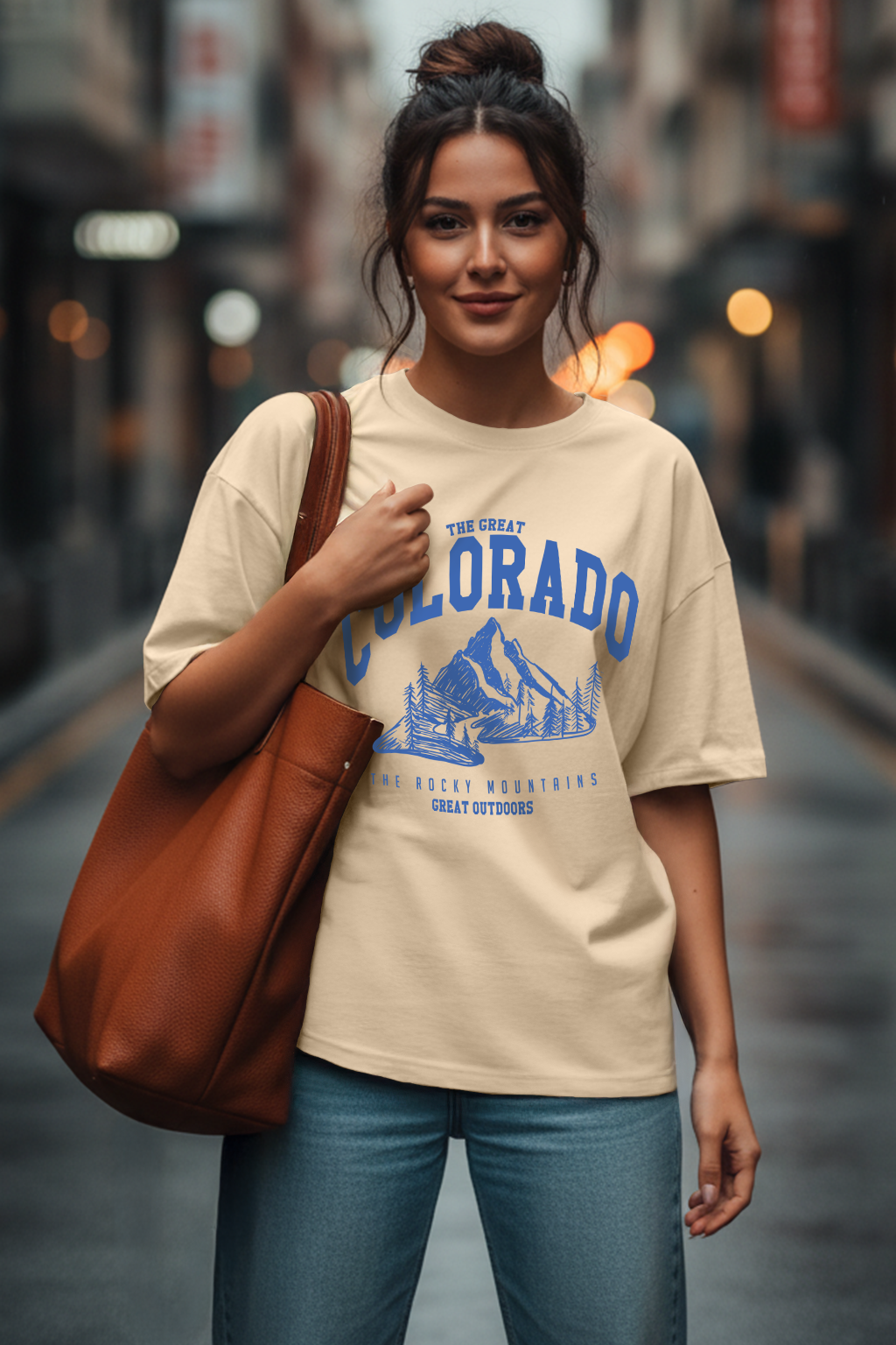 Colorado Swanwhite Oversized Graphic T-Shirt