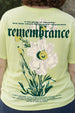 Remembrance Aloewash Plus Size Printed T-shirt
