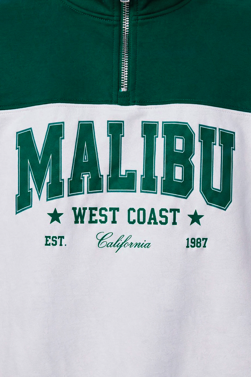 Premium Malibu Zipper Sweatshirt