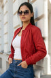 EVERYDAY RED BOMBER JACKET