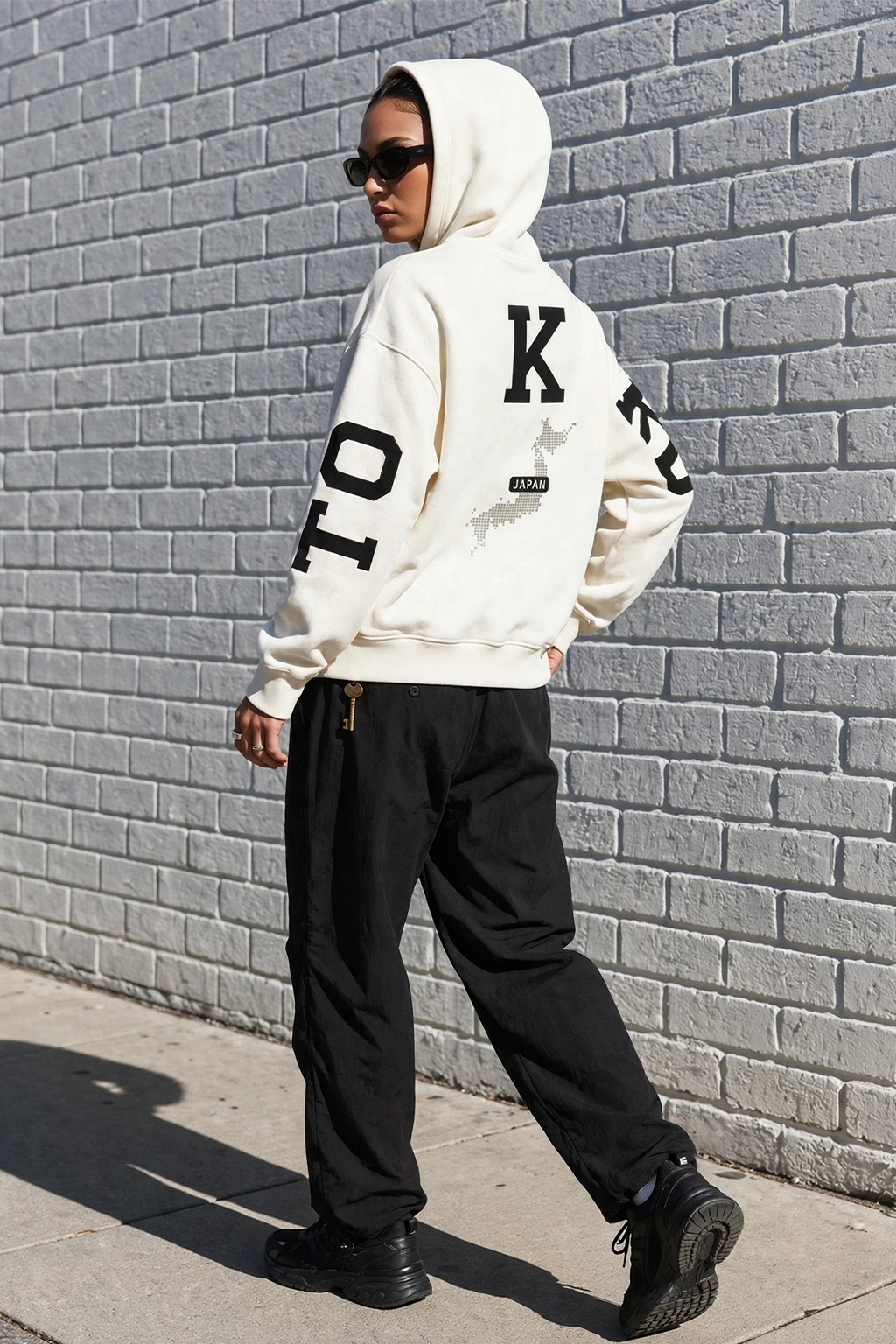 Tokyo Premium Oversized Printed Hoodie