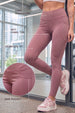 Mauve Plain 2 Pocket Skin Fit Legging