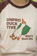 Unproductive Swanwhite Oversized Graphic Printed T-Shirt