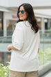 Beach Club White Plus Size T-shirt