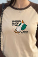 Unpro Duck Tive  Raglan Printed Full Sleeve Regular Fit T-Shirt