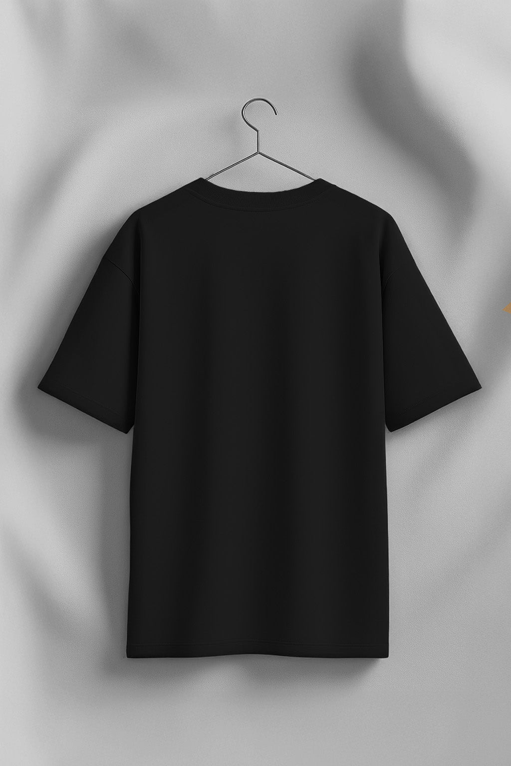 Moana Lean On Black Oversized Fit Graphic T-Shirt