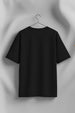Moana Lean On Black Oversized Fit Graphic T-Shirt