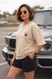 Espresso Swanwhite Oversized Graphic T-Shirt