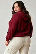 MAROON PLUS SIZE HOODIE